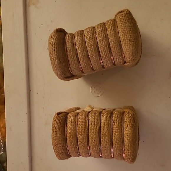 Set of Two Mini Cotton Bales - Picture 2 of 6